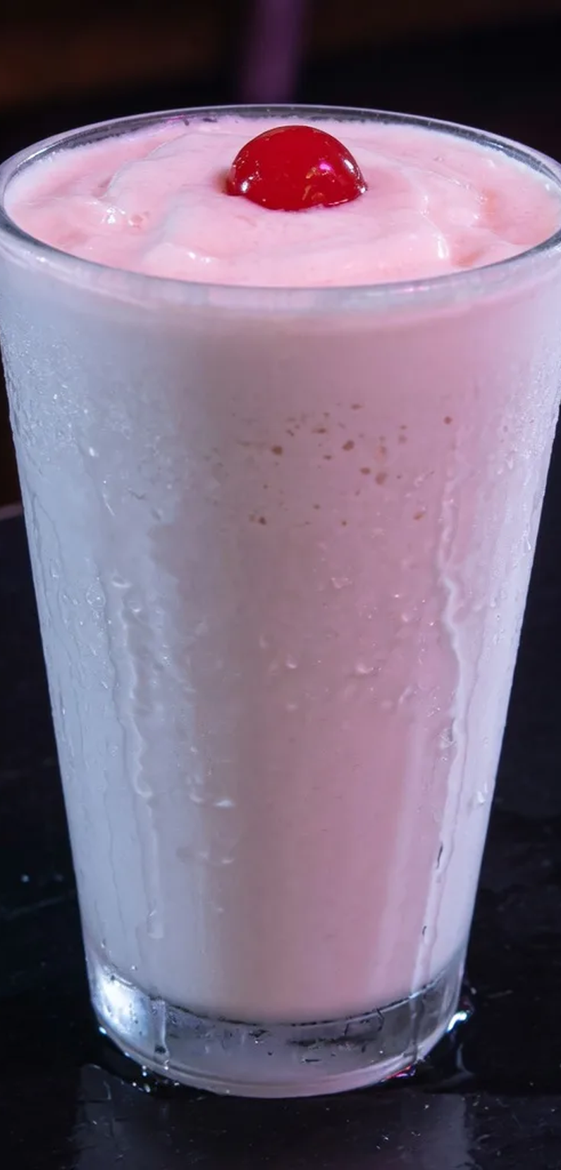 Iced caramel coffee with cream